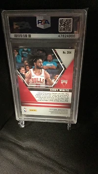 2019 Panini Mosaic 264 Coby White PSA