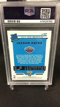 2019 Panini Donruss 207 Jaxson Hayes PSA 10