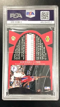 1997 Spx Die-cut 35 Allen Iverson PSA 9