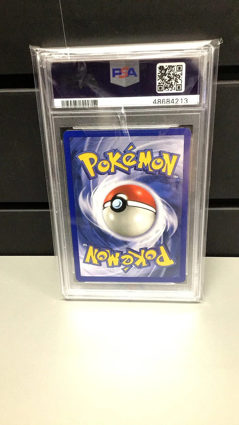 1999 Pokemon Game 28 Growlithe PSA