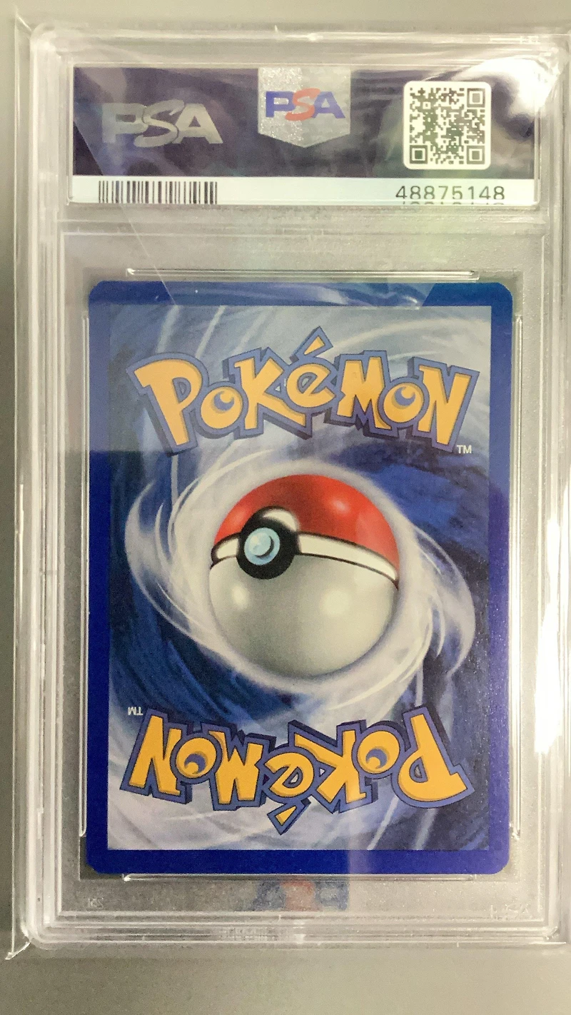 2001 Pokemon Neo Discovery 10 Scizor-holo PSA 8