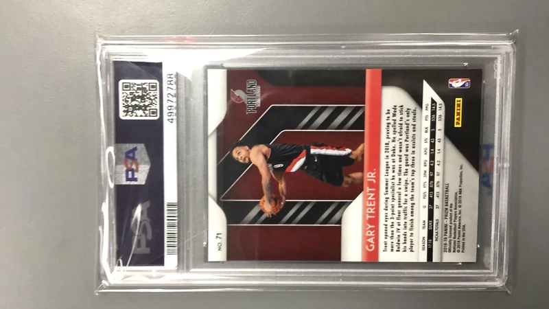 2018 Panini Prizm 71 Gary Trent Jr. PSA 9