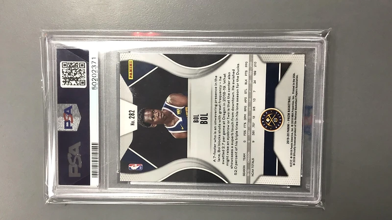 2019 Panini Prizm 282 Bol Bol PSA 9