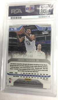 2018 Panini Chronicles Jaren Jackson Jr. PSA 10