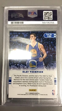 2012 Panini Marquee 163 Klay Thompson PSA 9