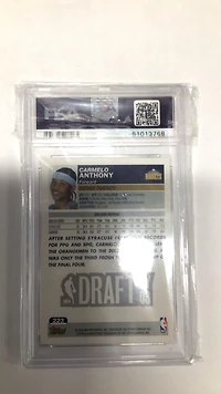 2003 Topps 223 Carmelo Anthony PSA