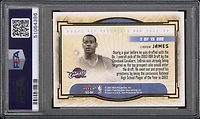 2003 Hoops Hot Prospects Cream Of The Crop 1 Lebron James PSA 9