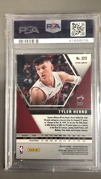 2019 Panini Mosaic 223 Tyler Herro PSA