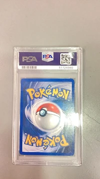 2000 Pokemon Gym Heroes 86 Misty's Horsea 1st Edition PSA