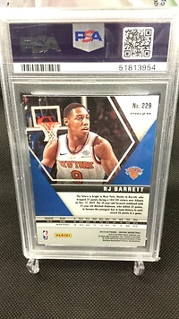 2019 Panini Mosaic Rj Barrett Reactive PSA 9