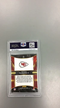 2019 Panini Select 129 Patrick Mahomes Ii Silver Prizm PSA 10
