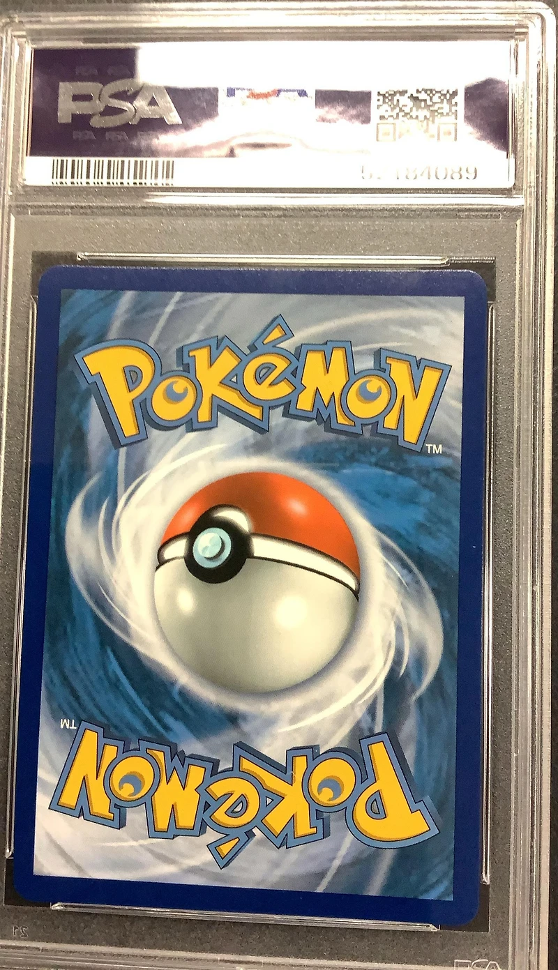 2019 Pokemon Sun & Moon Hidden Fates Sv91 Full Art/tapu Bulu Gx PSA
