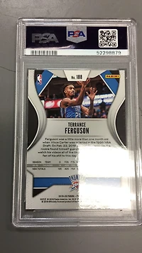 2019 Panini Prizm 188 Terrance Ferguson Silver Prizm PSA 10