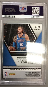 2019 Panini Mosaic 173 Steven Adams PSA 9