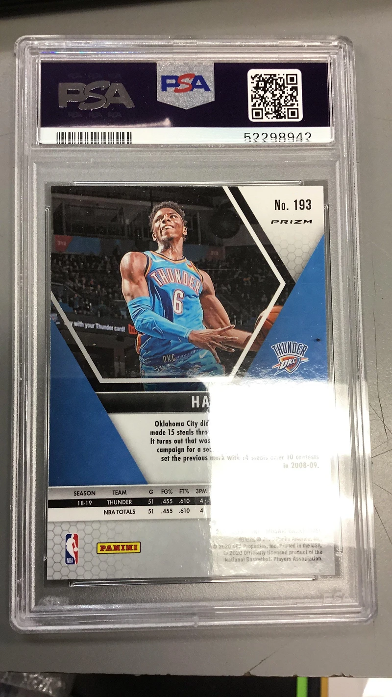2019 Panini Mosaic 193 Hamidou Diallo PSA 8