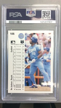 1990 Upper Deck 105 Bo Jackson PSA 10