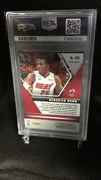2019 Panini Mosaic 268 Kendrick Nunn Silver Prizm PSA 9