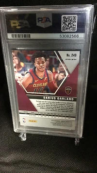 2019 Panini Mosaic 249 Darius Garland Silver Prizm PSA 9