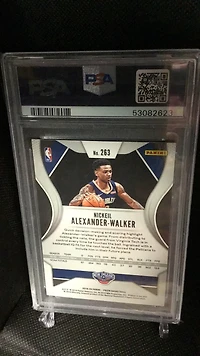 2019 Panini Prizm 263 Nickeil Alexander-walker PSA