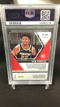 2019 Panini Mosaic 241 Cam Reddish Mosaic PSA