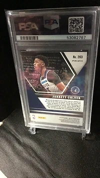 2019 Panini Mosaic 263 Jarrett Culver Mosaic PSA 9
