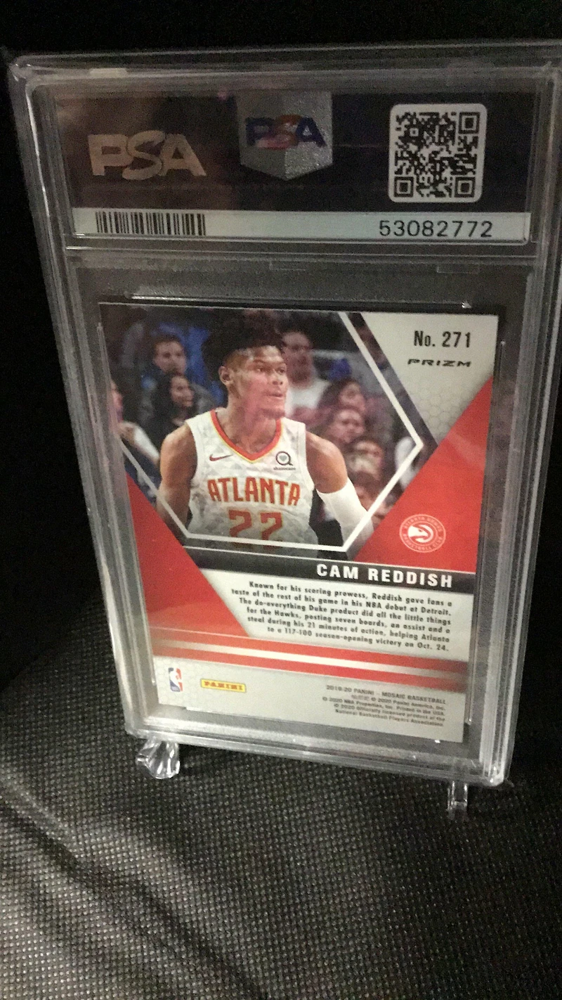 2019 Panini Mosaic 271 Cam Reddish Mosaic PSA 9