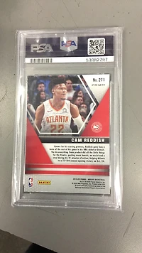 2019 Panini Mosaic Cam Reddish Reactive Orange PSA 10