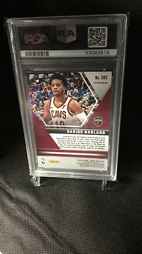2019 Panini Mosaic Darius Garland Reactive Blue PSA 9