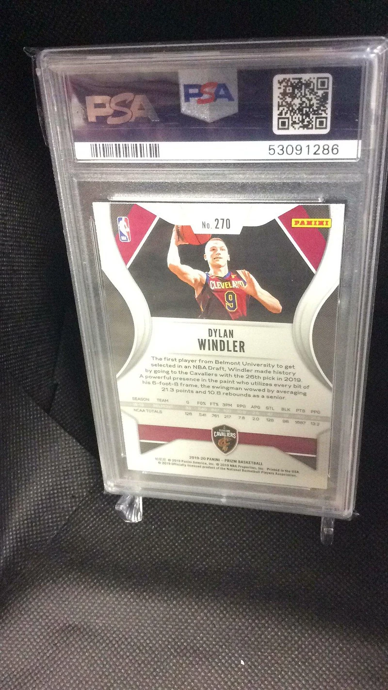 2019 Panini Prizm 270 Dylan Windler PSA 10