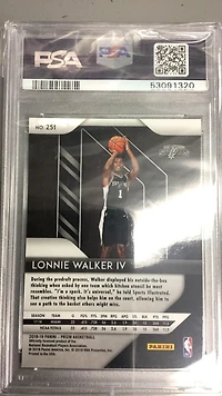 2018 Panini Prizm 251 Lonnie Walker Iv PSA