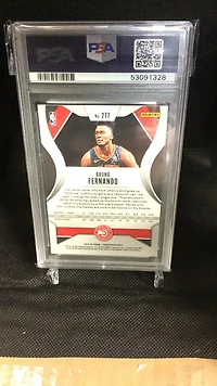 2019 Panini Prizm 277 Bruno Fernando PSA 9