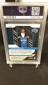 2018 Panini Prizm 119 Justin Jackson PSA
