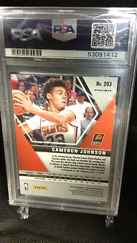 2019 Panini Mosaic 203 Cameron Johnson Reactive PSA