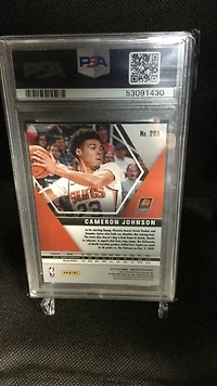 2019 Panini Mosaic 203 Cameron Johnson PSA 9