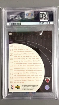 1996 Upper Deck Michael Jordan PSA