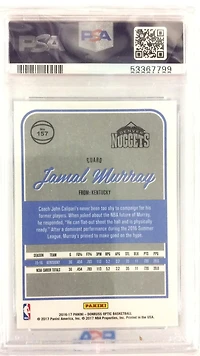 2016 Panini Donruss Optic 157 Jamal Murray PSA 10