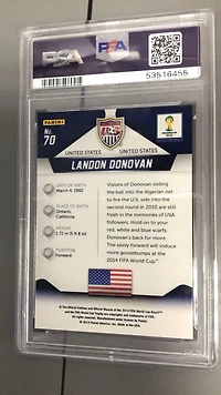 2014 Panini Prizm World Cup 70 Landon Donovan PSA 10