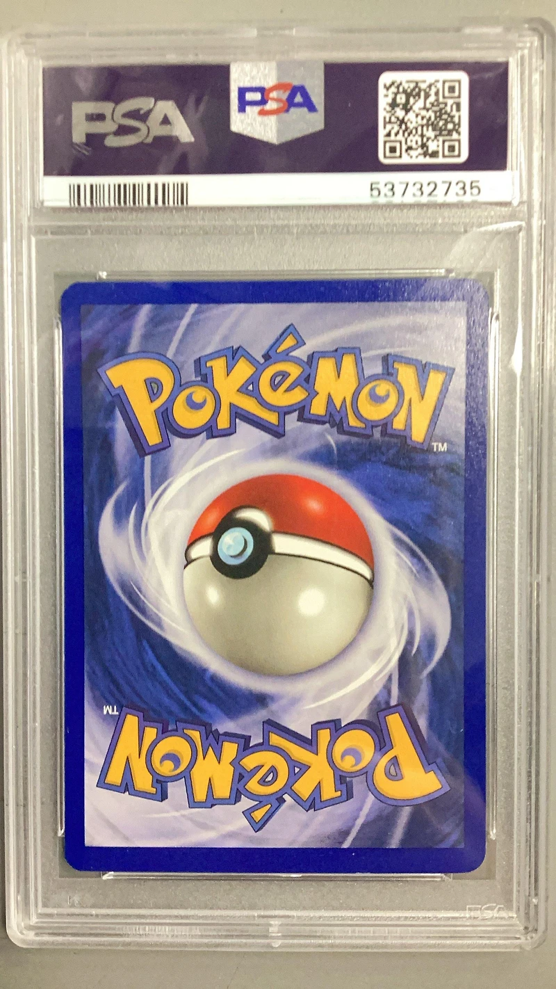 1999 Pokemon Fossil 60 Gambler PSA 9