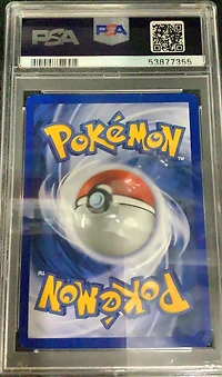 2000 Pokemon Gym Challenge 37 Brock's Vulpix 1st Edition PSA