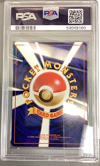 1997 Pokemon Japanese Rocket Rainbow Energy-holo PSA