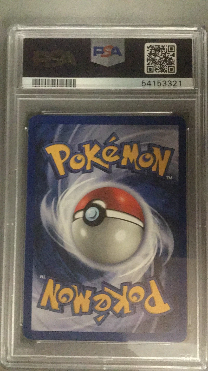 2000 Pokemon Gym Heroes 65 Blaine's Vulpix 1st Edition PSA