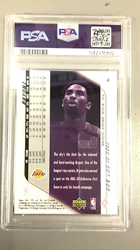 2000 Spx 38 Kobe Bryant PSA 9