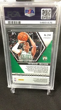 2019 Panini Mosaic 214 Tremont Waters Reactive Blue PSA 10