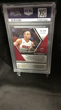 2019 Panini Mosaic 210 Kz Okpala Mosaic PSA 10