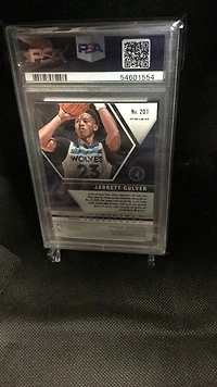 2019 Panini Mosaic 201 Jarrett Culver Green Mosaic PSA 10