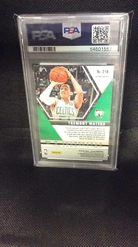 2019 Panini Mosaic 214 Tremont Waters Green Mosaic PSA