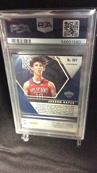 2019 Panini Mosaic 267 Jaxson Hayes Mosaic PSA 9