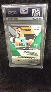 2019 Panini Mosaic 220 Carsen Edwards Reactive Blue PSA