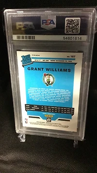 2019 Panini Donruss Optic 157 Grant Williams Hyper Pink PSA 9