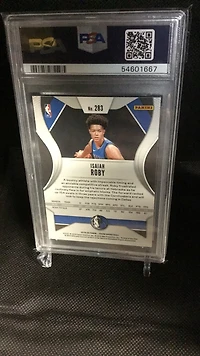 2019 Panini Prizm 283 Isaiah Roby PSA